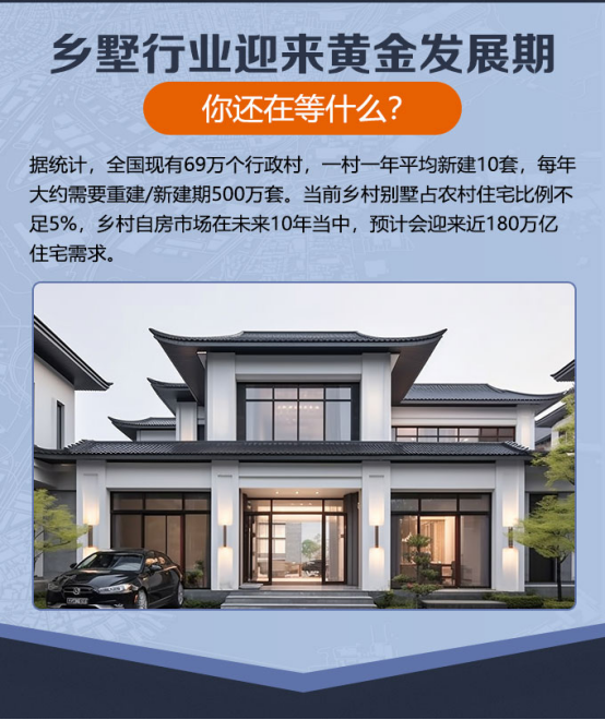 升江建设·高端乡墅一站式建设服务商：乡村振兴下的万亿新蓝海