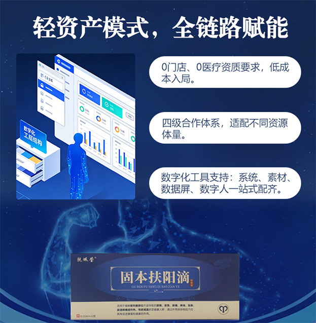 轻资产入局大健康：固本扶阳滴一个年入百万的
